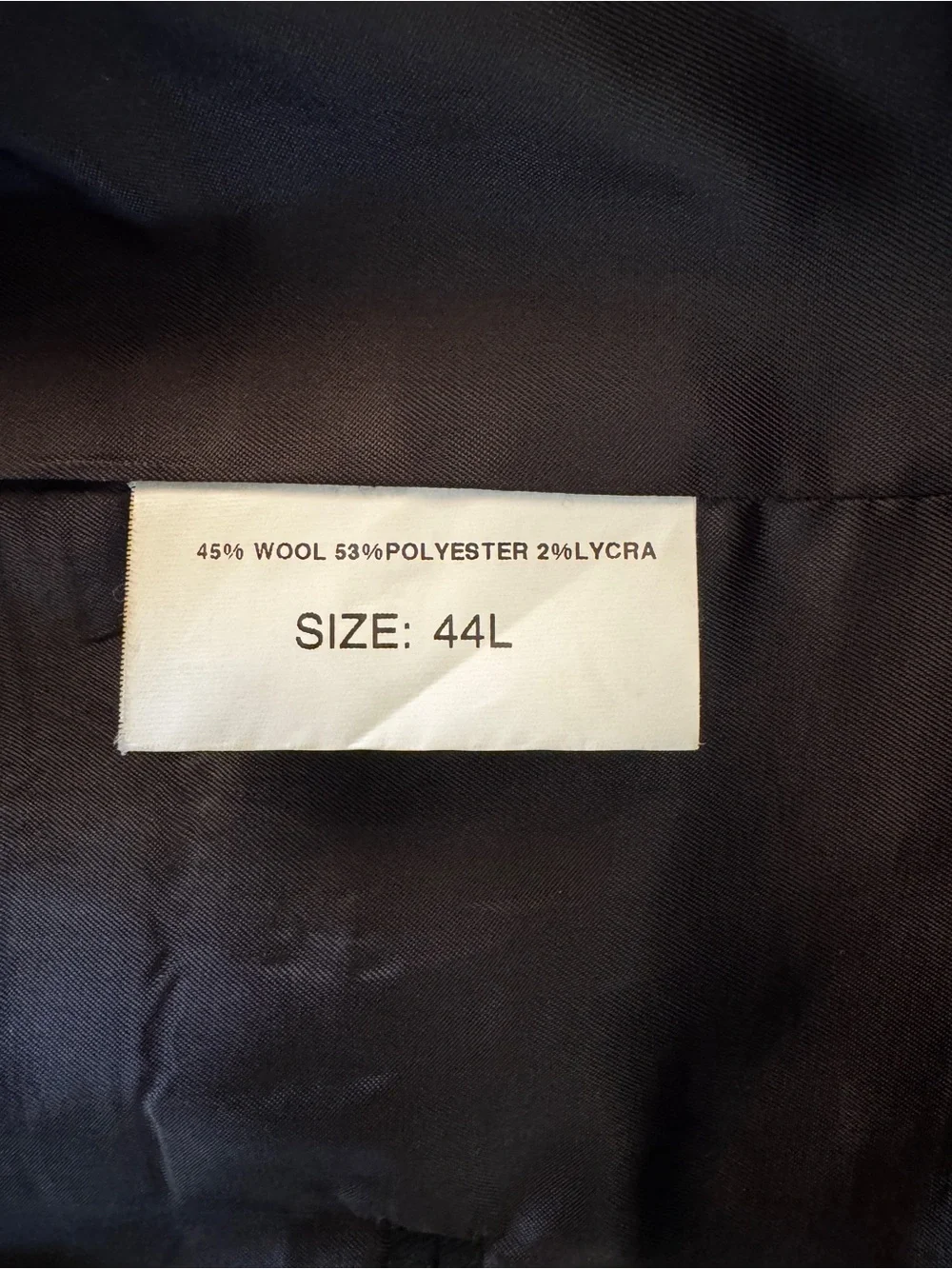 Murphy & Hartelius Authentic Pilot Uniform Blazer 3 Gold Strip Wool Black 44L